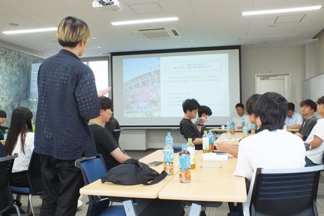 福山大・周南公立大が尾道の産業を知る合同ゼミ合宿